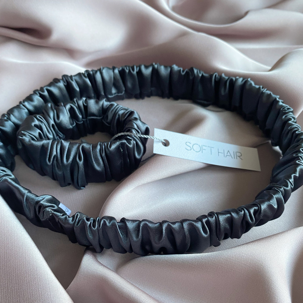 Zestaw gumka JOSOFINE + opaska SOHO (granat)